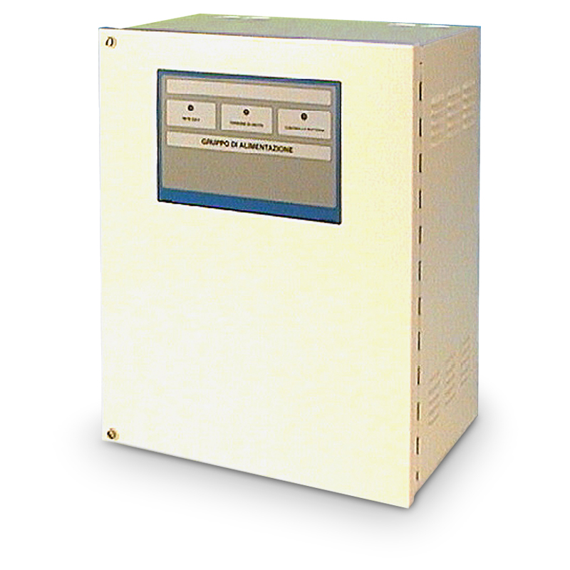 ELMO C11 Contenitore per alimentatore (AL/2.5 o AL/3,5) e batteria (fino a 12 V / 26 Ah) dotato di LED di controllo